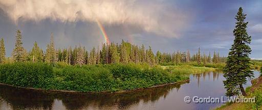 Magpie River Partial Rainbow_03171-3.jpg - Photographed on the north shore of Lake Superior near Wawa, Ontario, Canada.